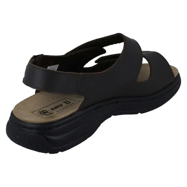 DB Shoes Mens DB Shoes Casual Wide Sandals With Adjustable Straps Alfie