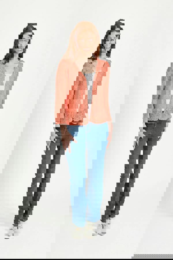 Mudflower Popcorn Knit Shrug