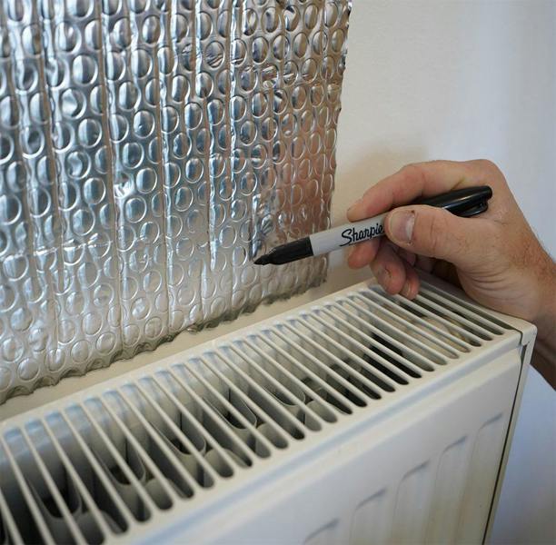 Ecohome Insulation EcoTec Radiator Insulation Kit