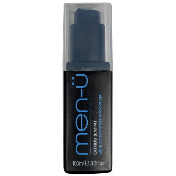 men-ü men-u Ultra Concentrate Daily Refresh Shampoo 100ml + Citrus Mint Shower Gel 100ml