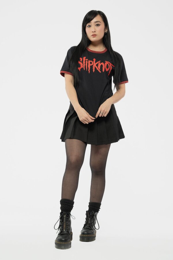 Slipknot Band Logo Ringer T Shirt
