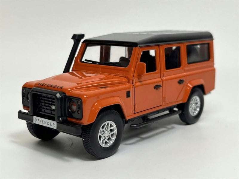 Tayumo Land Rover Defender 110 Tangiers Orange LHD 1:36 Scale LHD Tayumo 36100010