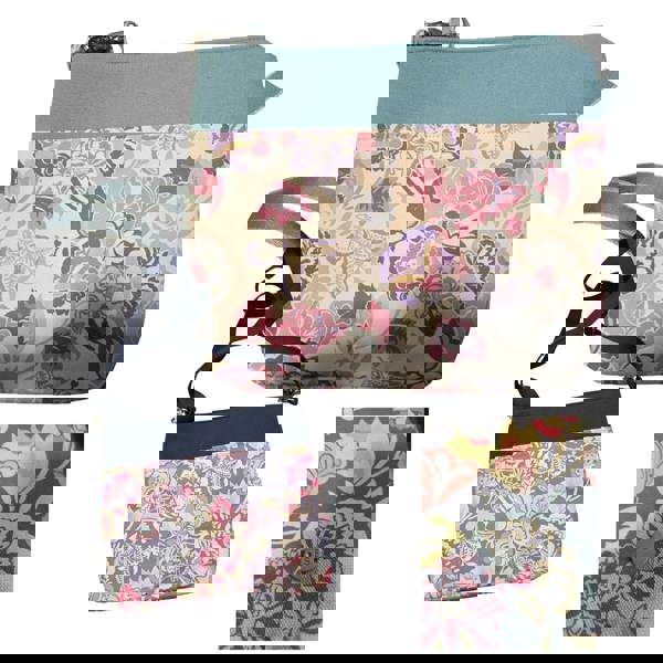 Earth Squared Jacobean Canvas Messenger bag