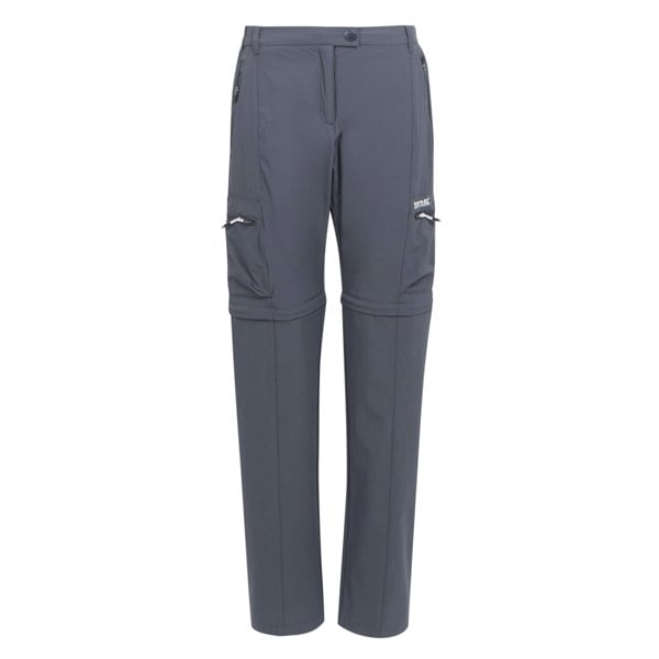 Regatta Women's Travel Light Packaway Trousers - Seal Grey