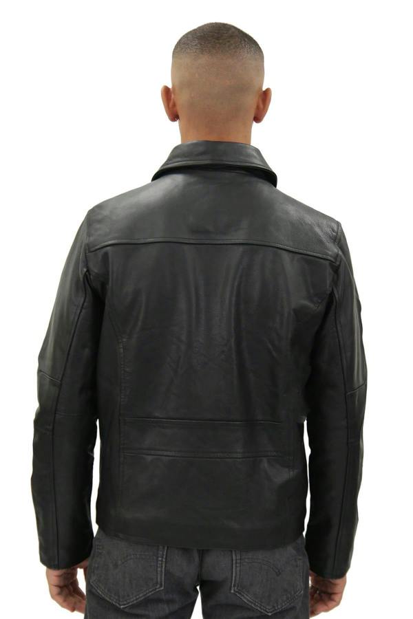 Infinity Leather Men's Harrington Cow Hide Leather Jacket-Lima