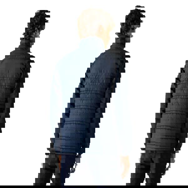 Regatta Mens Full Zip Padded Jacket - Navy/Classic Red - 