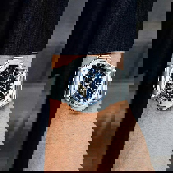 Casio G-Shock Metallic Navy Dual Display GM-2110D-2BER