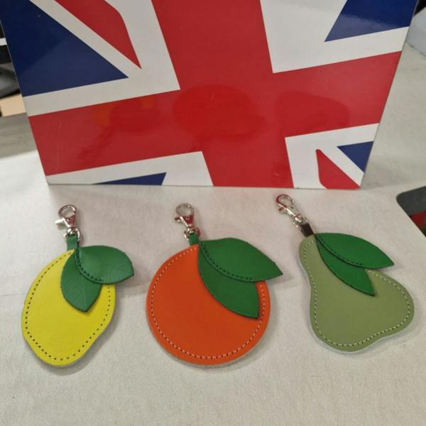 Zatchels Handmade Leather Fruity Bag Charm – Lemon