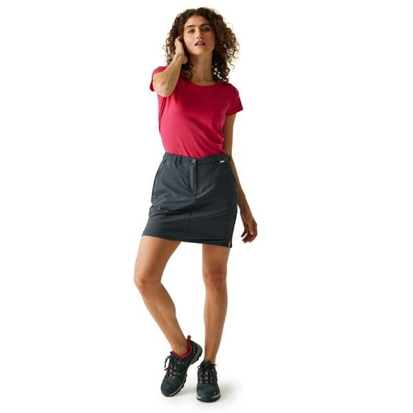 Regatta Womens/Ladies Highton Skort III Skirt - Seal Grey - 