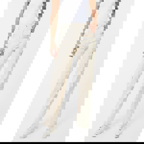 Pink Vanilla Straight Leg Multi Pockets Cargo Trousers