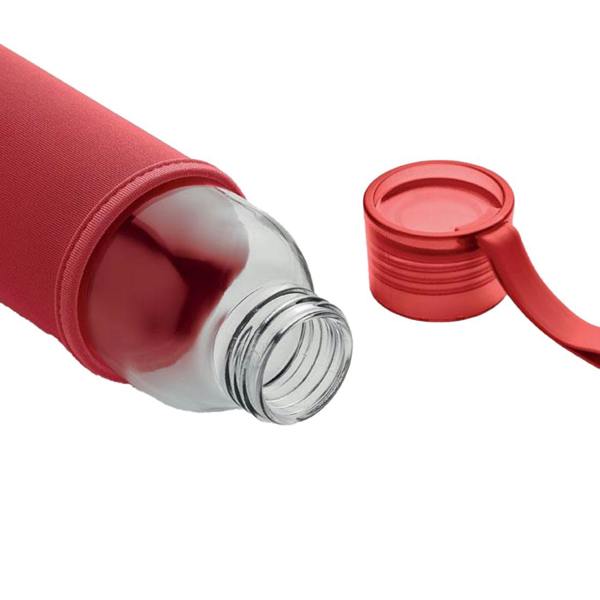 MidOcean Ebor Recycled Glass 500ml Bottle - Red - 