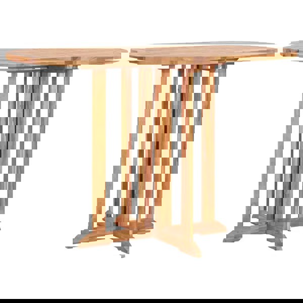 Berkfield Folding Butterfly Garden Table 120x70x75 cm Solid Teak Wood