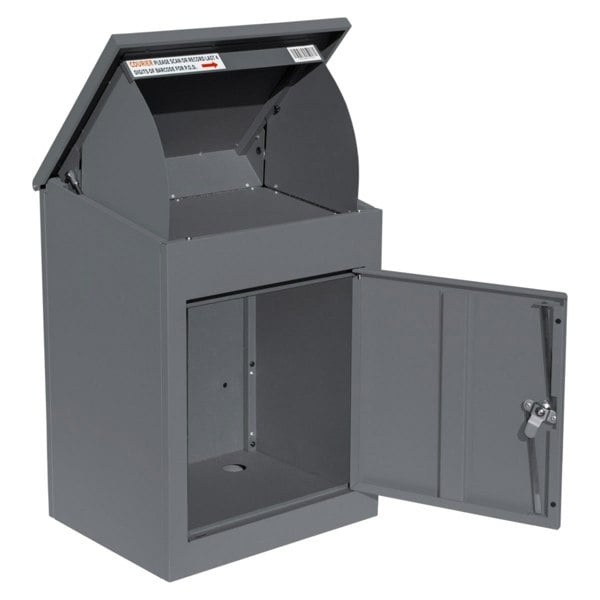 Monstershop Anti-Theft Parcel Post Box - Grey