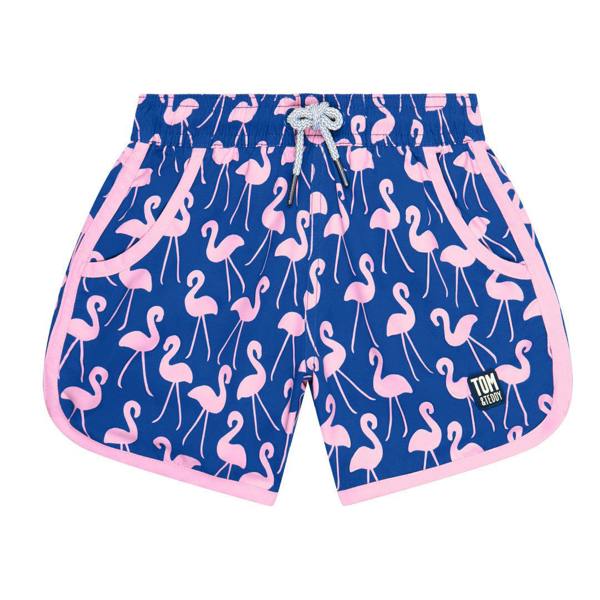Tom & Teddy Rose Flamingos