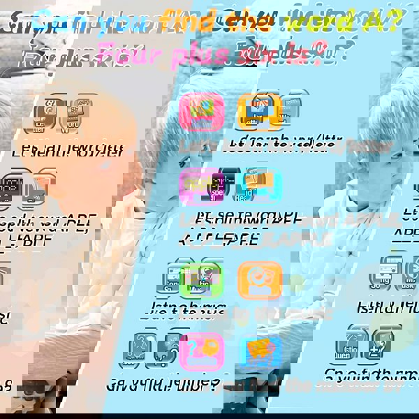 deAO Toys Toddler Tablet Early Learning Educational Toy Multi-Function Musical Touch Pad