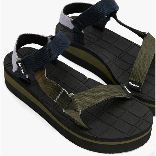 Barbour MILA Ankle Strap Sandals   in  Multicoloured