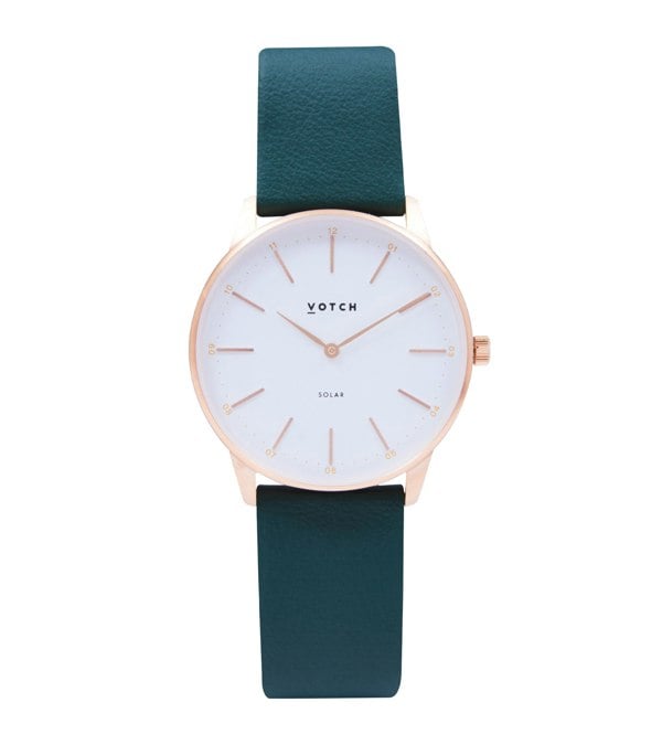 Votch Rose Gold & Forest Green | Solar Classic