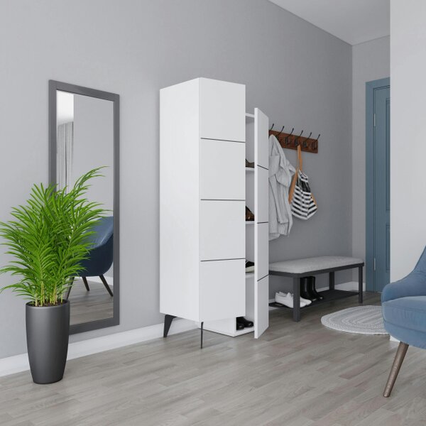 Decortie Stair Modern Storage Cabinet Multipurpose