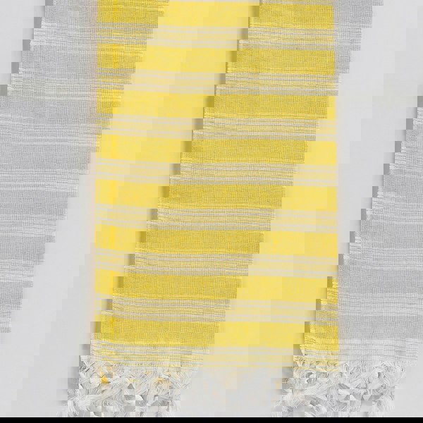 Cotton Hammam Towel, Yellow