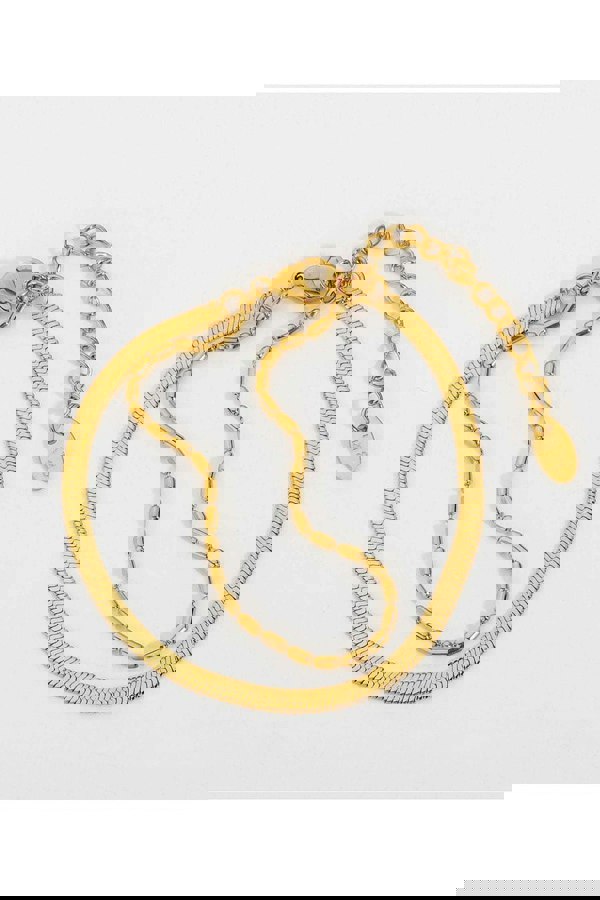 Gold Duo Bead Chain Bracelet - Bracelets - Elk & Bloom