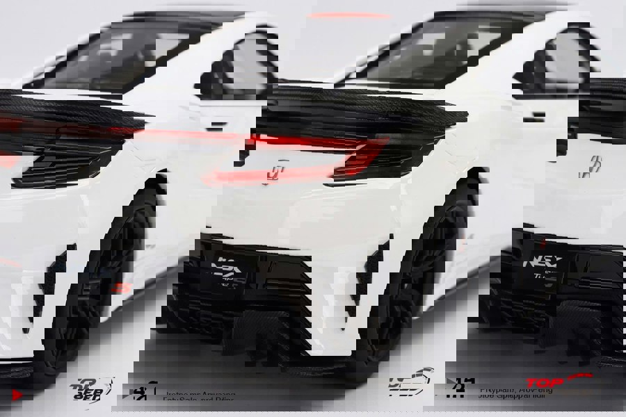 TSM Honda NSX Type S 2022 130R White 1:18 TSM TS0421