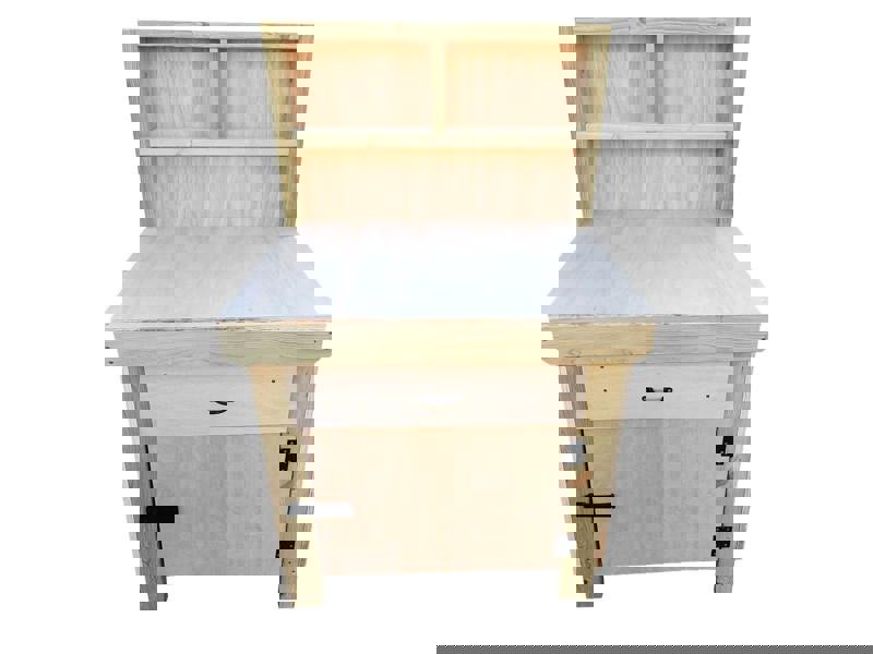 Wooden MDF Top Storage Workbench (V.4) – Sturdy Tool Cabinet with Lockable Cupboard, Drawers and Back Panel, Ideal for Garages, Workshops, and Studios