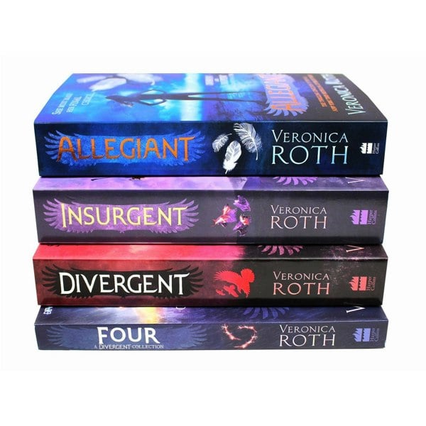 HarperCollins Divergent Insurgent Allegiant - 4 Books Collection Box Set By Veronica Roth