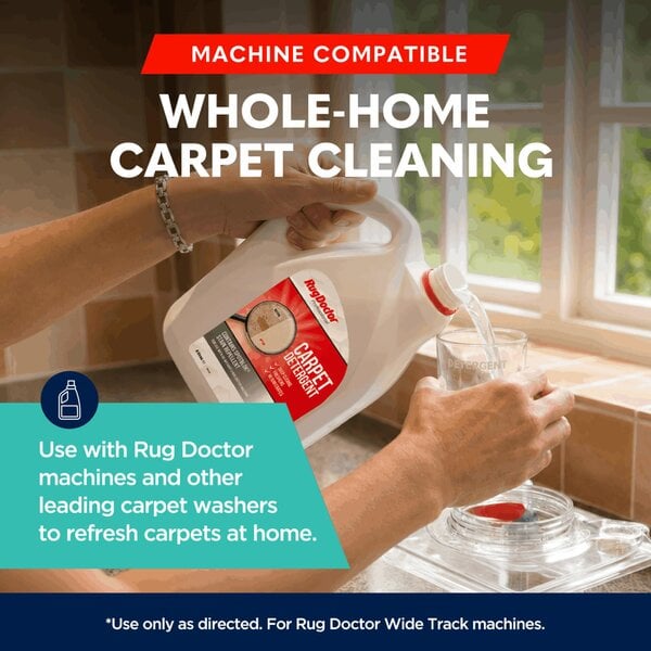 Rug Doctor Carpet Detergent with SpotBlok, 4 Litre