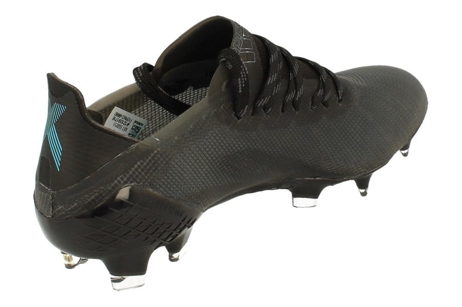 Adidas X Ghosted.1 FG Mens Football Boots  - Black Grey Eg8255 - Photo 2