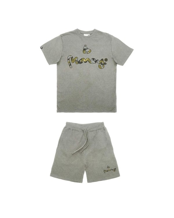 Money Camo Sig Twin Set Grey Melange