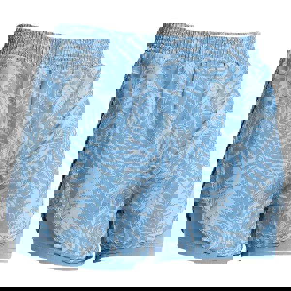 Umbro Womens Pro Training Printed Hybrid Shorts - Allure/Silver Grey