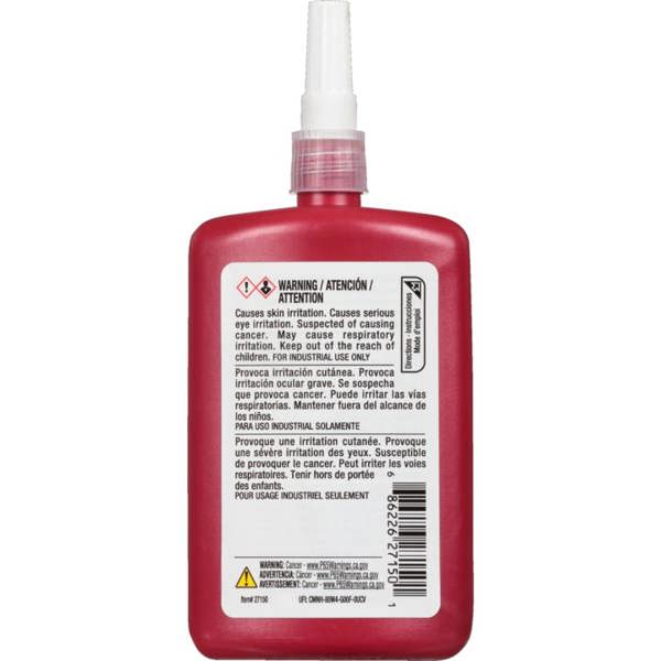 Permatex Threadlock High Strength Fast Acting Thread Lock Sealant