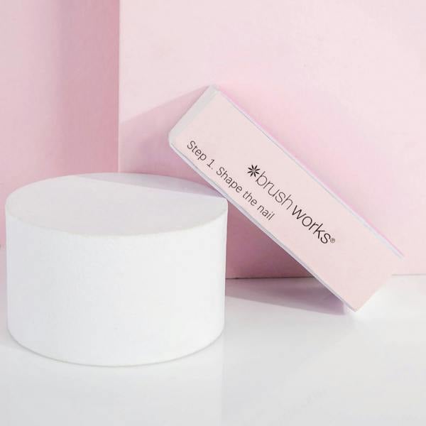 Brushworks Pastel Nail Buffing Blocks