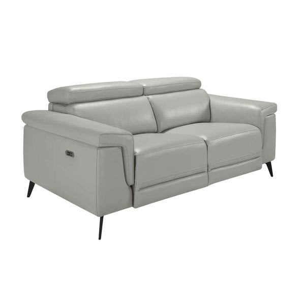Angel Cerdá Relax sofa in grey leather 6107/6108