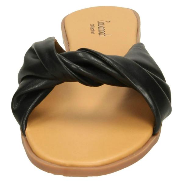 Savannah Ladies Savannah Flat Twist Vamp Mules F00205
