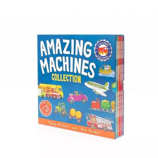 Amazing Machines Collection by Tony Mitton and Ant Parker 10 Books Box Set