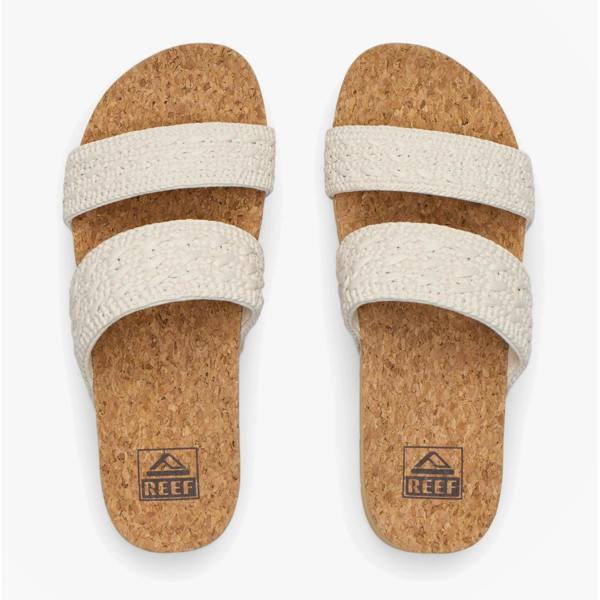 Reef CUSHION VISTA Cross Strap Sandals   in  White