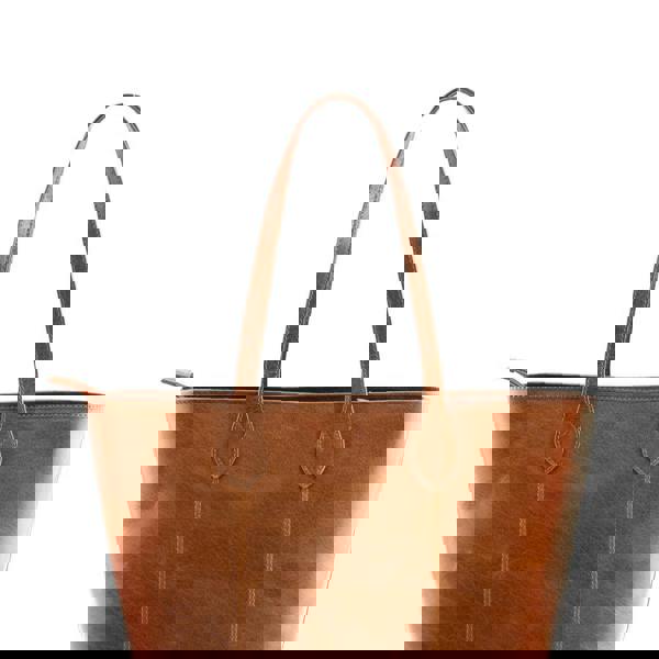 Mala Leather Bloomsbury Tan Leather Shopper Bag – Zip Top Shoulder Tote