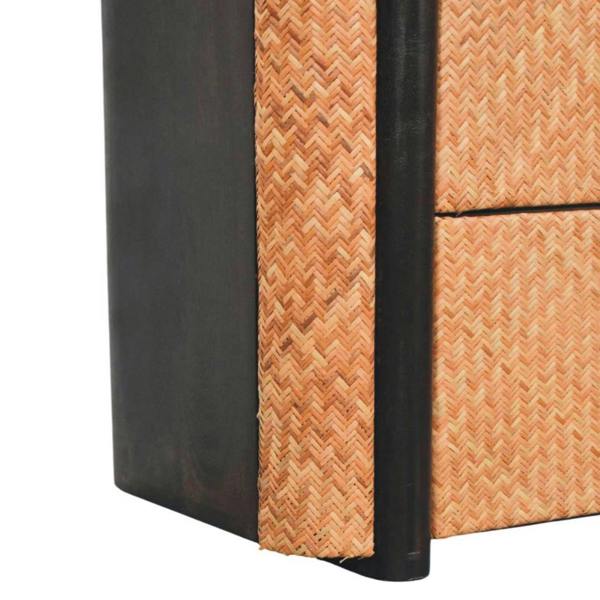 Artisan Furniture Solid Wood Havana Weave 3 Drawer Chest