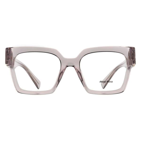 Miu Miu Glasses Frames MU04UV 12W1O1 Transparent Mauve Women