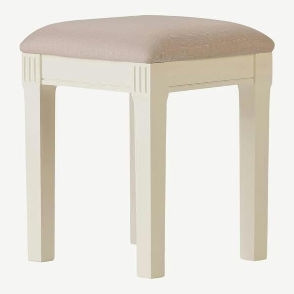 Statement Furniture Gainsborough Upholstered Stool Dressing Table Cushion Seat Assembled