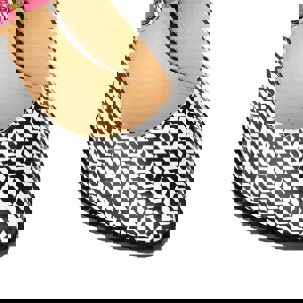 Embassy London Hyde - Pink & Hexa Print - Women's Leather Mary Jane Pump