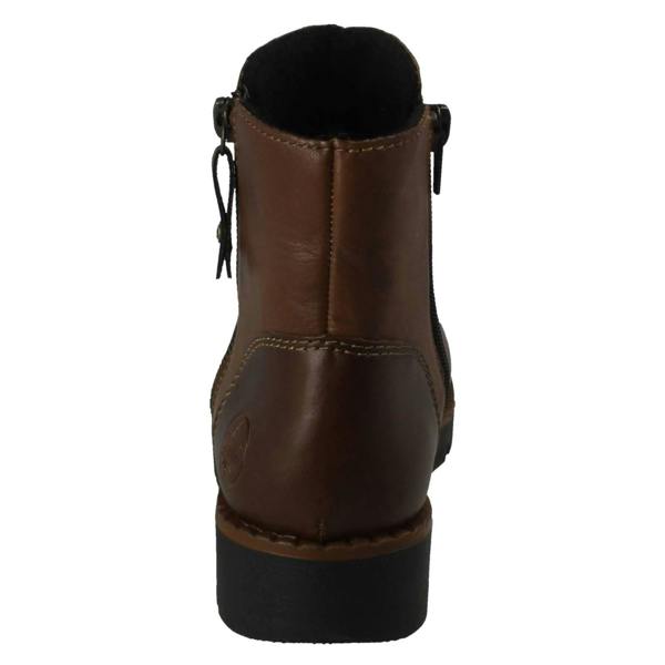 Rieker Ladies Rieker Antistress Double Zip Ankle Boots 44950