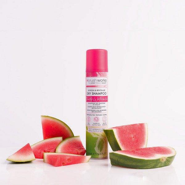 Brushworks Refresh & Revitalise Fruity Watermelon Dry Shampoo - 200ml