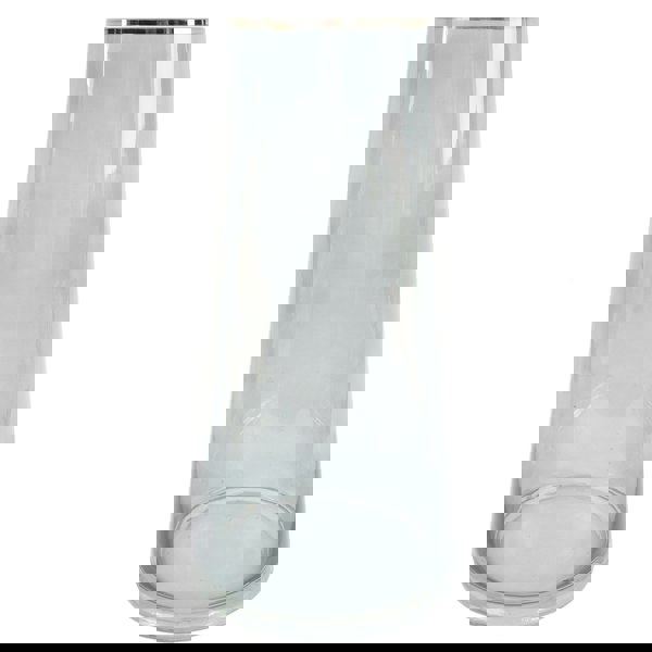 Leaf 60cm Yellow Rose Artificial Flowers Glass Vase