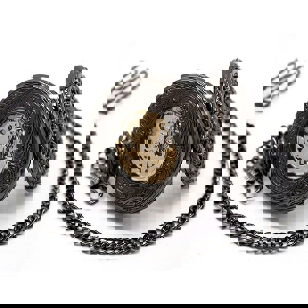 TruClothing Mechanical Skeleton Antique Brass Vintage Pocket Watch