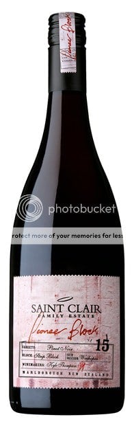Saint Clair, Pioneer Block 15 Strip Block, Marlborough, Pinot Noir 2022 75cl