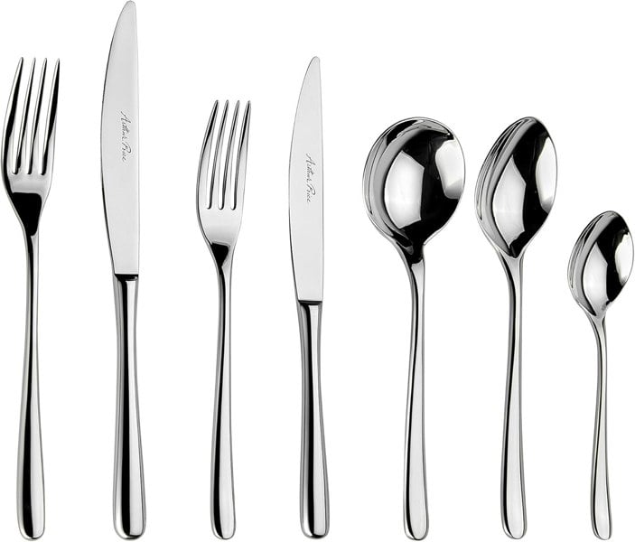 Arthur Price Signature 'Warwick' Stainless Steel 42 Piece 6 Person Boxed Cutlery Set
