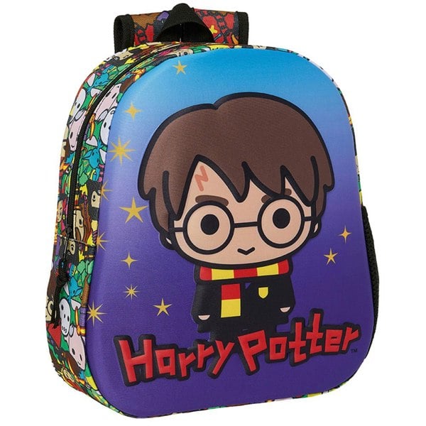 Harry Potter Childrens/Kids Chibi Backpack - Multicoloured