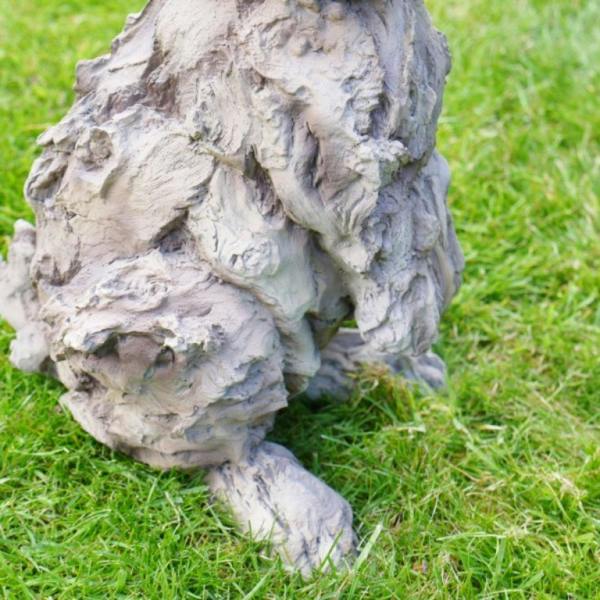 Adorable Wood Effect Rabbit Garden Ornament